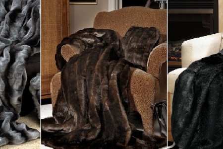 Luxurious Faux Fur Throws