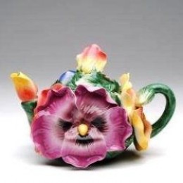 Collectible Floral Teapots