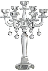 Crystal Candelabras and candle holders