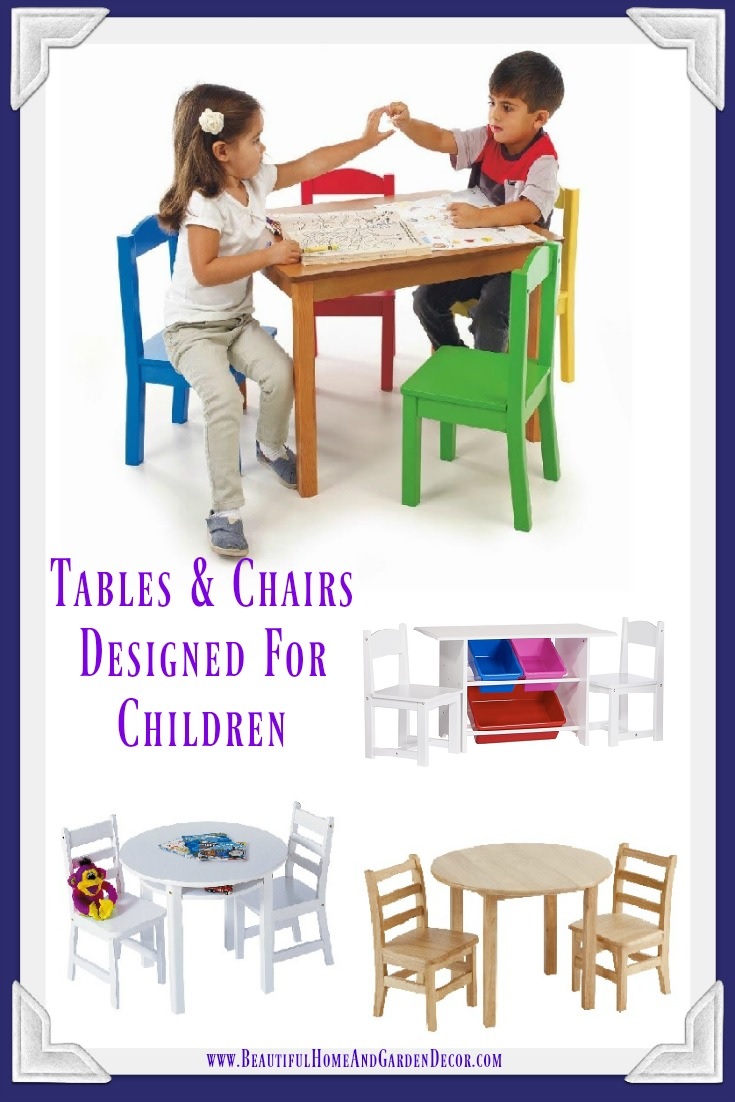 Game Tables for Kids - Designed for children to be comfortable playng games, coloring or even doing their homework.