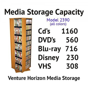 Storage for DVDs, CDs & VIdeo Games
